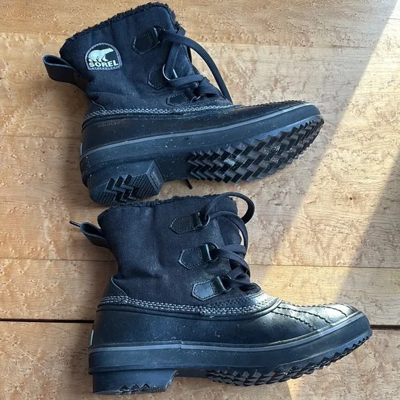 Stylish Black Winter Boots
