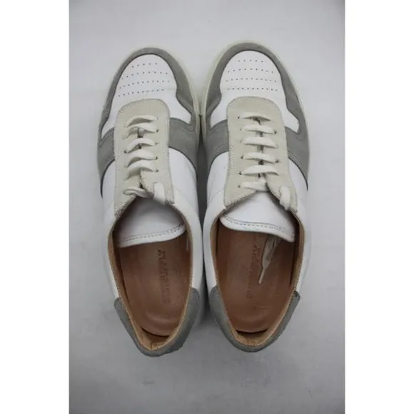 Suitsupply Sneakers Men's Size 8 Leather Lace Up Low Top Lace Up White Shoes