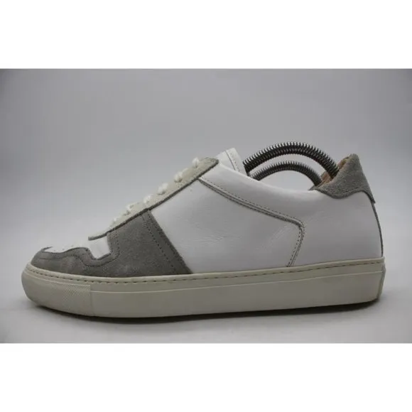 Suitsupply Sneakers Men's Size 8 Leather Lace Up Low Top Lace Up White Shoes