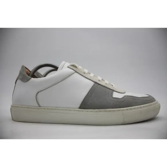 Suitsupply Sneakers Men's Size 8 Leather Lace Up Low Top Lace Up White Shoes