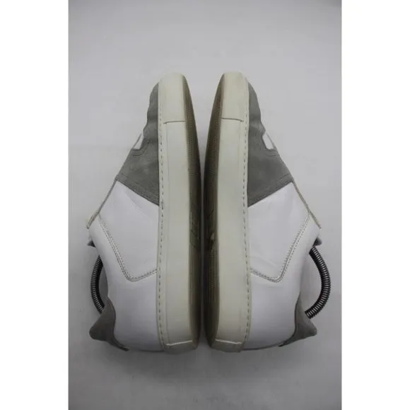 Suitsupply Sneakers Men's Size 8 Leather Lace Up Low Top Lace Up White Shoes