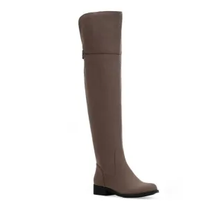 SUN STONE Womens Beige Zip-Up Boots 7.5 M