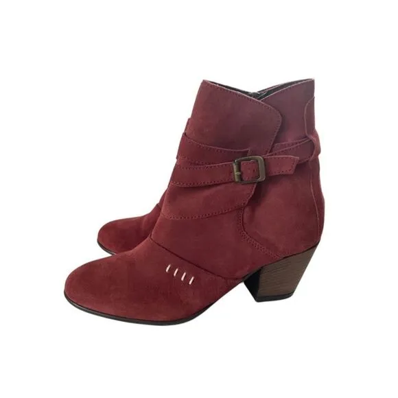 Sundance Suede Ankle Boots