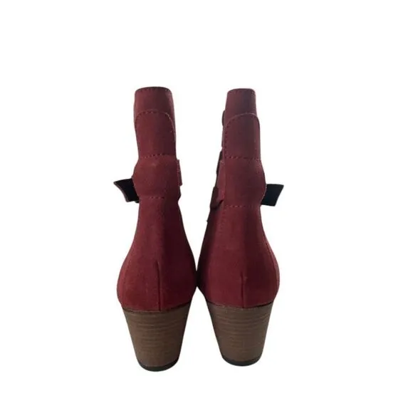 Sundance Suede Ankle Boots