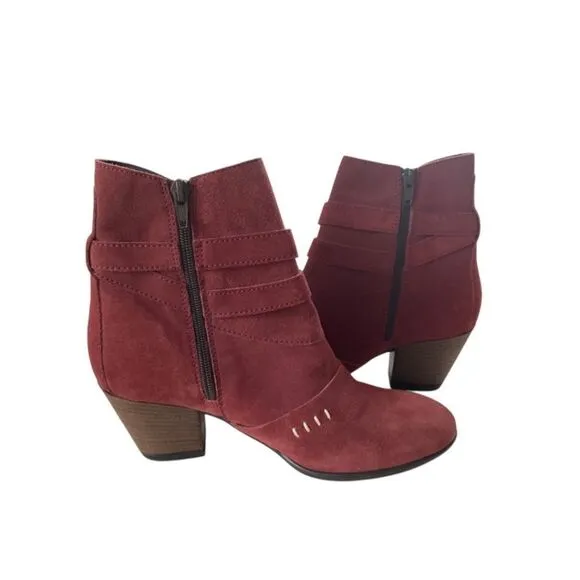 Sundance Suede Ankle Boots