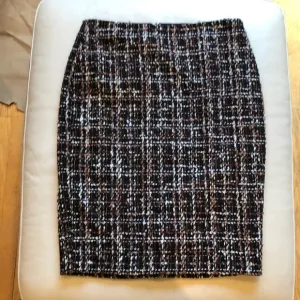 Talbots NWOT black tweed pencil skirt
