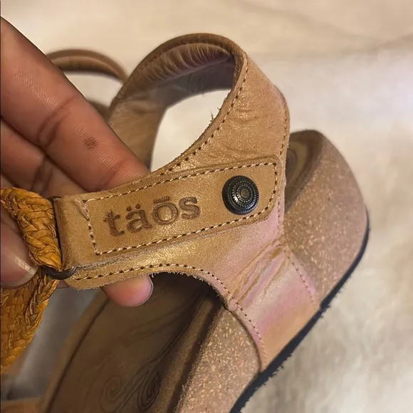 Taos Footwear Tan Sandals