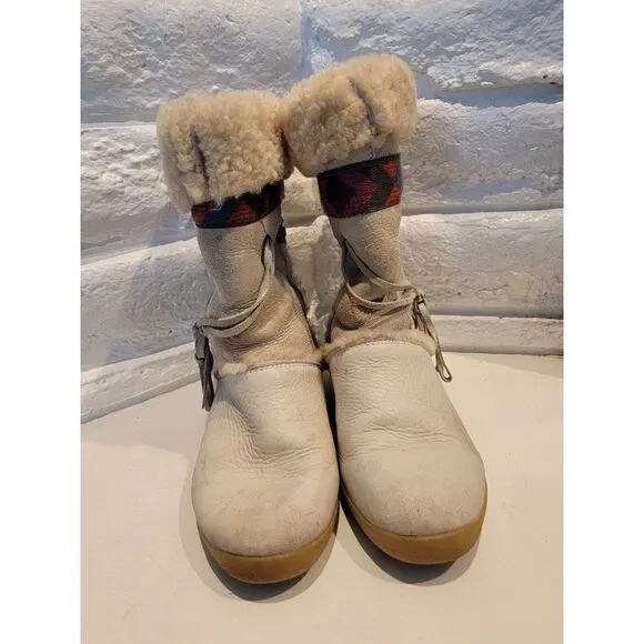 Technica vintage Embroidered Women's winter boots size 6.5