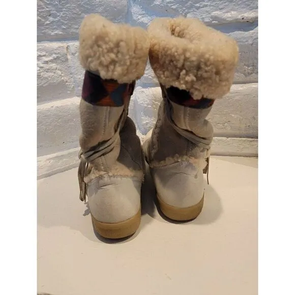 Technica vintage Embroidered Women's winter boots size 6.5