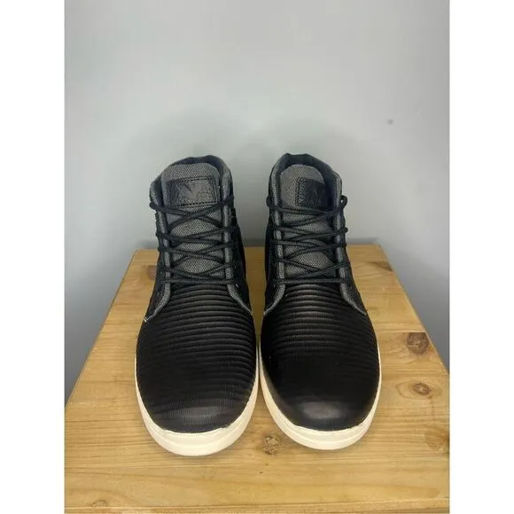 Territory Men's Magnus Lace Up Casual Leather Sneaker Boots Black Size 11 NIB