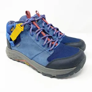 Teva Blue Gore-Tex Hiking Boots Women's Size 9.5 Lace Up Vibram Soles Waterproof