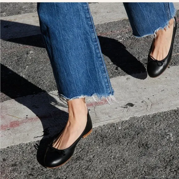 The Demi by Margaux Classic Black Ballet Flats