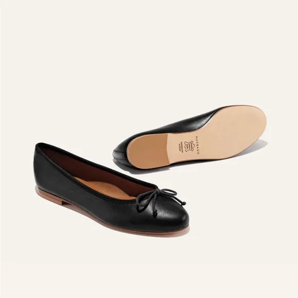 The Demi by Margaux Classic Black Ballet Flats