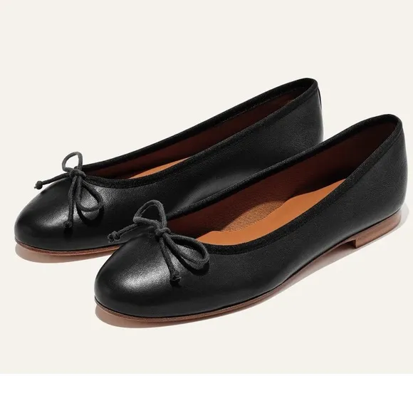 The Demi by Margaux Classic Black Ballet Flats