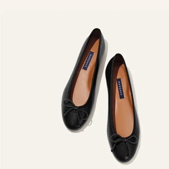 The Demi by Margaux Classic Black Ballet Flats