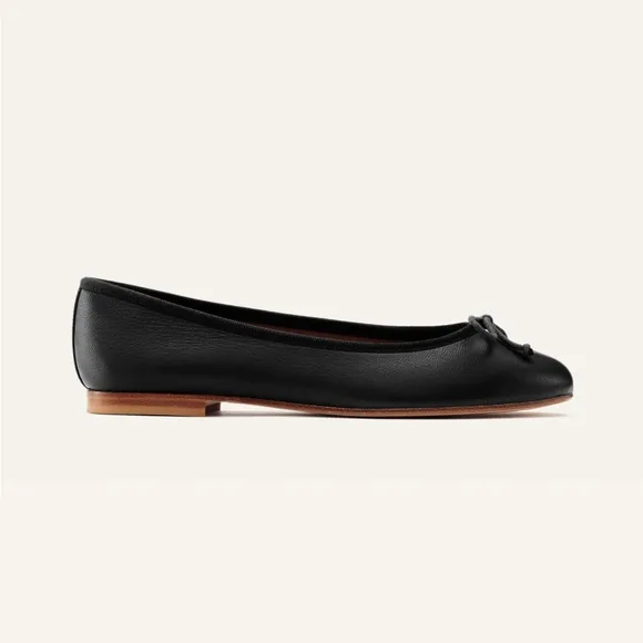 The Demi by Margaux Classic Black Ballet Flats