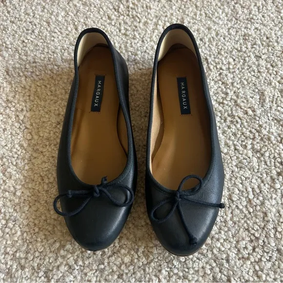 The Demi by Margaux Classic Black Ballet Flats
