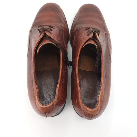 The Florsheim Shoe Size 8d 721382 Brown Lace Up Dress Shoes