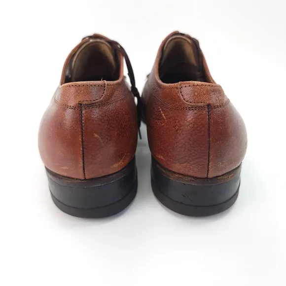 The Florsheim Shoe Size 8d 721382 Brown Lace Up Dress Shoes