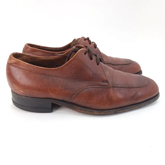 The Florsheim Shoe Size 8d 721382 Brown Lace Up Dress Shoes