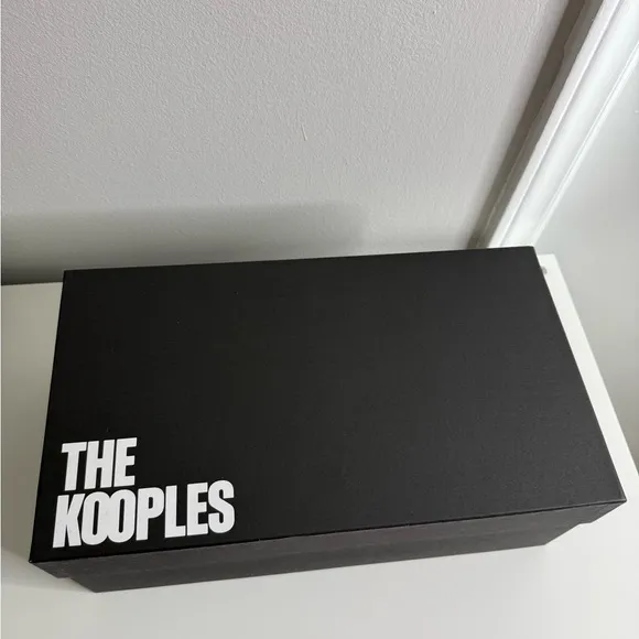 The Kooples - Leopard Print Women's Buckle Slide Sandals - NWB sz 37