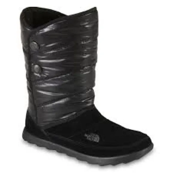 The North Face Black Sopris Winter Boots Size 7 EUC