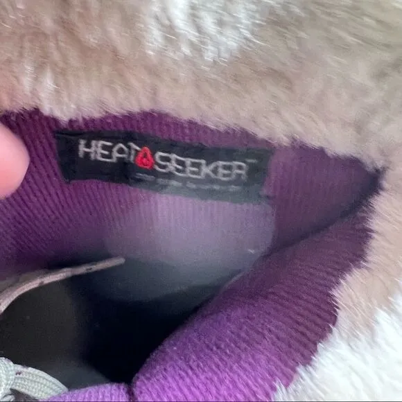 The North Face McMurdo Winter Boots in gray and purple Size 6