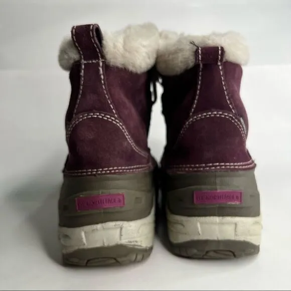 The North Face McMurdo Winter Boots in gray and purple Size 6