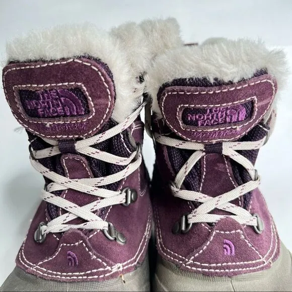 The North Face McMurdo Winter Boots in gray and purple Size 6
