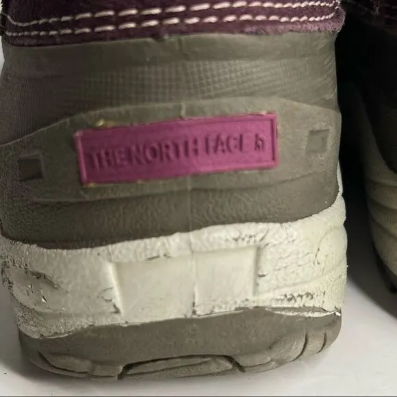 The North Face McMurdo Winter Boots in gray and purple Size 6