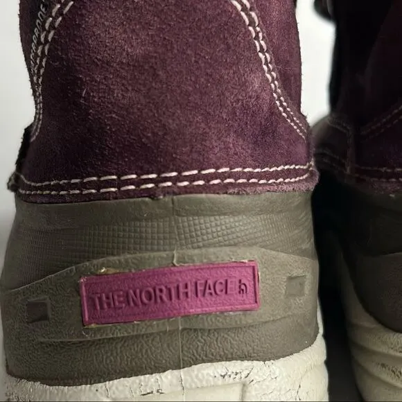 The North Face McMurdo Winter Boots in gray and purple Size 6