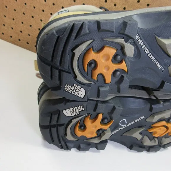 The North Face mens tan black gray ChillKat WP 200g winter boots 12 M