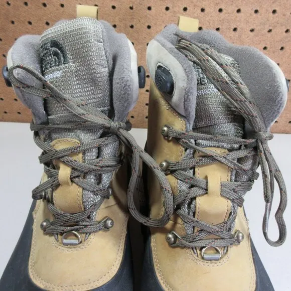 The North Face mens tan black gray ChillKat WP 200g winter boots 12 M