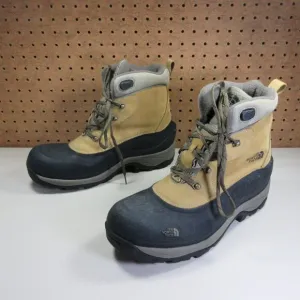 The North Face mens tan black gray ChillKat WP 200g winter boots 12 M