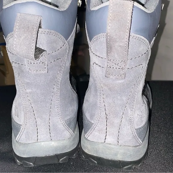 THE NORTH FACE NYLON CHILKIT BOOTS GRAY MENS SIZE 14. EXCELLENT CLEAN CONDITION