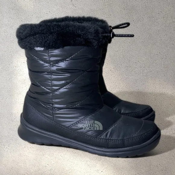 The North Face Puffer Goose Down Quilted Winter Boots
