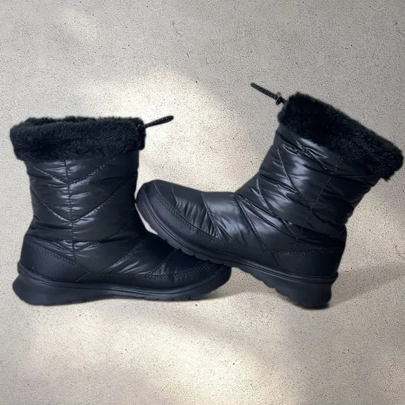 The North Face Puffer Goose Down Quilted Winter Boots