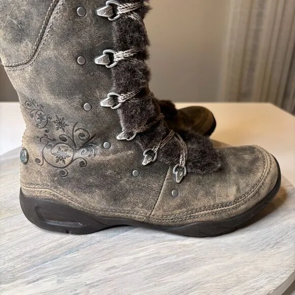 The North Face Women's Adrianne IV Waterproof Knee High Winter Boots US Size 7.5