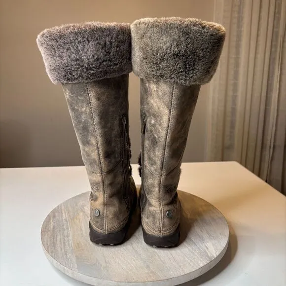 The North Face Women's Adrianne IV Waterproof Knee High Winter Boots US Size 7.5