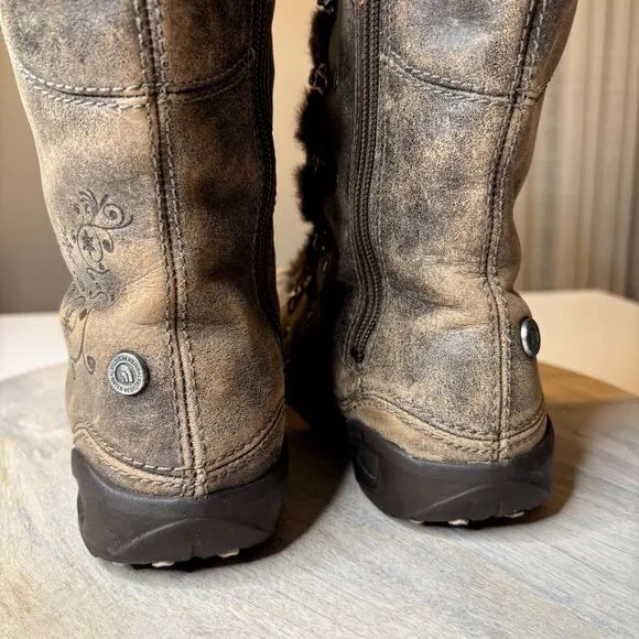 The North Face Women's Adrianne IV Waterproof Knee High Winter Boots US Size 7.5