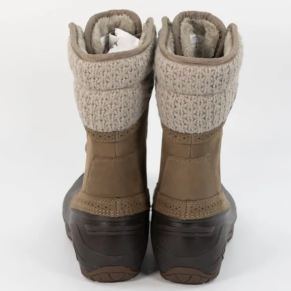 The North Face Women's Shellista II Mid 'Split Rock Brown' Winter Boots Snow