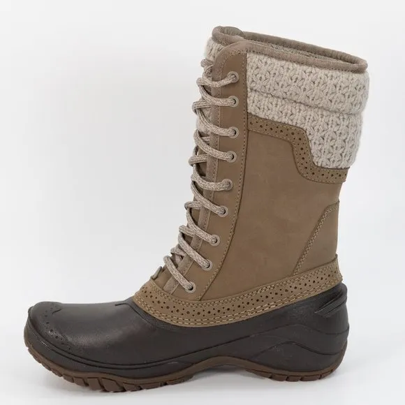 The North Face Women's Shellista II Mid 'Split Rock Brown' Winter Boots Snow