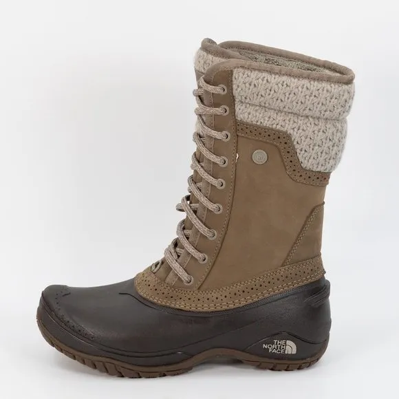 The North Face Women's Shellista II Mid 'Split Rock Brown' Winter Boots Snow