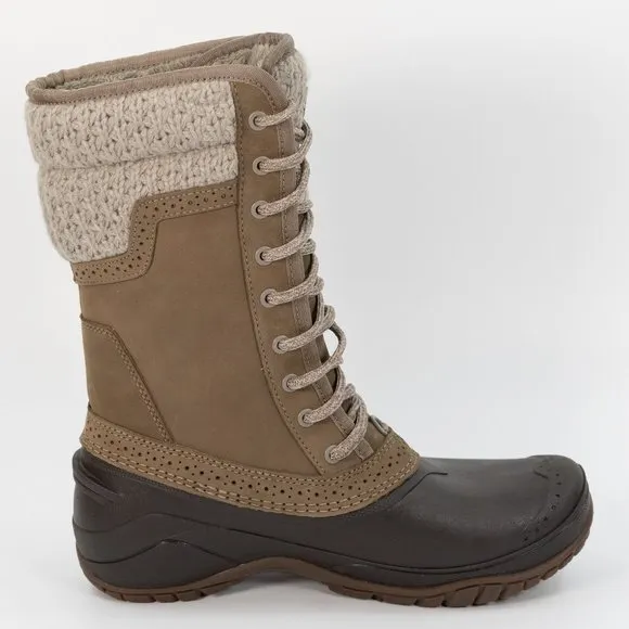 The North Face Women's Shellista II Mid 'Split Rock Brown' Winter Boots Snow
