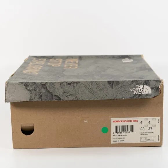 The North Face Women's Shellista II Mid 'Split Rock Brown' Winter Boots Snow