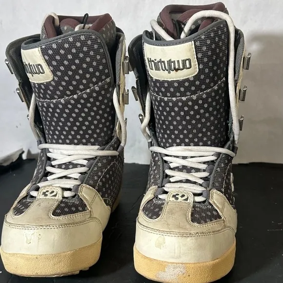 Thirty Two Snowboard Winter Boots White Gray Multicolor Boots