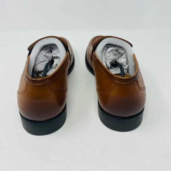 Thomas &amp; Vine Men's Bishop Dress Shoe Cognac Size 8 New in Box