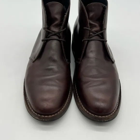 Thursday Everyday Men’s Size 9.5 Scout Chukka Brown Leather Ankle Lace Up Boots