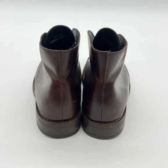 Thursday Everyday Men’s Size 9.5 Scout Chukka Brown Leather Ankle Lace Up Boots