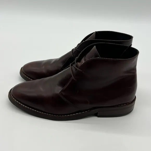 Thursday Everyday Men’s Size 9.5 Scout Chukka Brown Leather Ankle Lace Up Boots